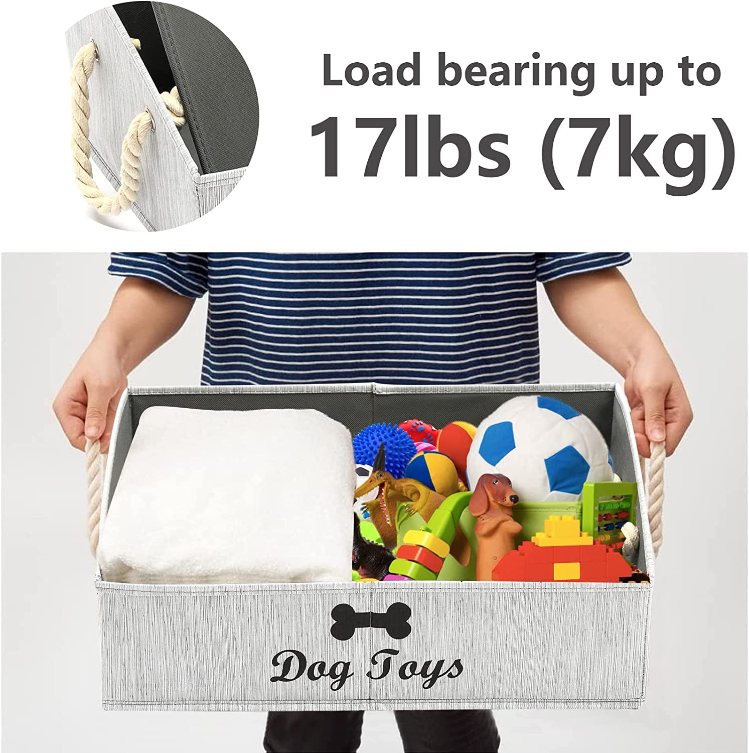 TidyDen Toy Storage Basket